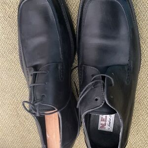 New Sandro  Moscoloni Men’s Black Leather Dress Shoes